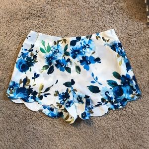 Cute floral shorts